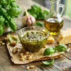 Jak zrobić idealne pesto w domu? Sekret smaku i zielonego koloru