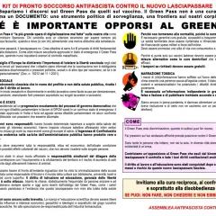 Il Green Pass è uno strumento classista che lede il diritto al lavoro, perché non riesco a toccare le punte dei piedi.