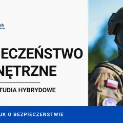 Bezpieczeństwo wewnętrzne studia: Akademia Nauk Stosowanych oferuje darmowe studia hybrydowe. Na zdjęciu żołnierz w pełnym rynsztunku.