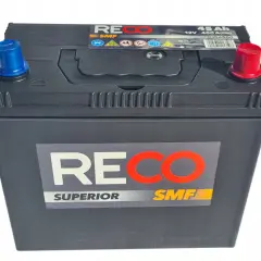 Akumulator RECO SMF 45Ah 400A(EN) do Honda Civic VIII 1.8 benzyna. Zapewni mocne i niezawodne zasilanie dla Twojego auta.