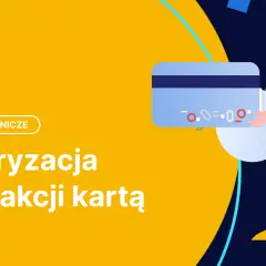 Ilustracja wyjaśniająca, czym jest autoryzacja przelewu kartą. Postać z kartą płatniczą.