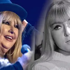 Maryla Rodowicz w dwóch odsłonach: młoda i energiczna, oraz starsza, z mikrofonem. Ile lat ma Maryla Rodowicz?