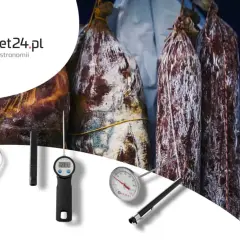 Termometry do wędzarni: cyfrowy i analogowy. Idealne do kontroli temperatury podczas wędzenia, by wiedzieć, gdzie zamontować termometr w wędzarni.
