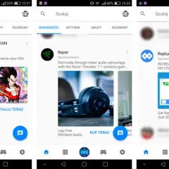 Jak wyłączyć reklamy na Messengerze? Na ekranie widzisz reklamy gier i słuchawek.