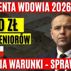 Renta rodzinna: Ile dorobisz bez zmniejszenia? Progi ZUS 2026