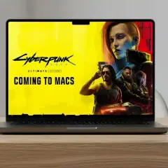 Cyberpunk 2077 Ultimate Edition na MacBooku! Wspaniałe gry na macbook w zasięgu ręki.