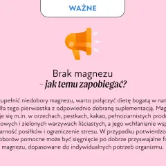 Brak magnezu objawy i jak mu zapobiegać. Tekst radzi, by uzupełniać niedobory magnezu dietą bogatą w orzechy, kakao i zielone warzywa.