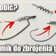 Jak założyć haczyk na gumę? Uniknij błędów i łów więcej!