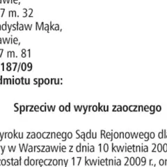 Wyrok zaoczny: Co to jest? Jak się bronić i uniknąć?