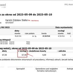 Ile wynosi ryczałt za nocleg w delegacji? Sprawdź aktualne stawki