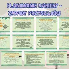 Planowanie kariery: zawody przyszłości. Praca definicja: rynek pracy dynamicznie się zmienia, rozwój technologii wpływa na nowe umiejętności.