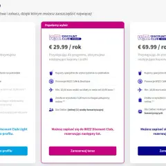 Jak kupić członkostwo w Wizzair Discount Club i zaoszczędzić na lotach