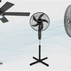 Ventilador de techo, de torre, de pedestal y de pared: diversos tipos de ventiladores industriales para cada necesidad.