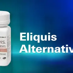 Butelka leku Eliquis 5 mg. Szukasz zamiennika? Sprawdź dostępne alternatywy.