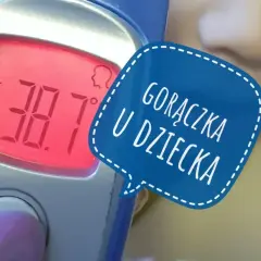 Termometr pokazuje 38.7°C. Od ilu jest stan podgorączkowy u dziecka?
