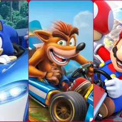 Sonic, Crash i Mario ścigają się w ekscytujących grach wyścigowych PS5.