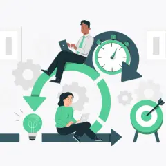 Teamwork fuels employee engagement and successful change management, driving progress towards goals with innovative ideas and efficient processes.