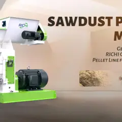 Machine à faire de la sciure de bois, transformant la sciure en granulés. Obtenez un devis rapide pour votre ligne de production personnalisée.
