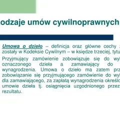 Jakie są rodzaje umów i ich znaczenie w prawie cywilnym?