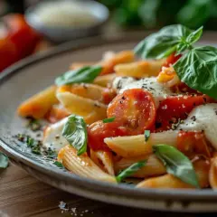Pyszna sałatka z makaronem penne – prosta i szybka do zrobienia