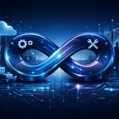 Nieskończoność symbolizuje ciągły proces, gdzie gnu co to? To pytanie o ciągłe doskonalenie w technologii, chmurze i danych.