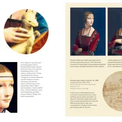 Portret kobiety z gronostajem, symbol czystości. Leonardo da Vinci, ok. 1494. Rysunek z Fitzwilliam Museum.