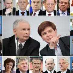 Jarosław Kaczyński i Beata Szydło, kluczowe postaci polityczne, które rządziły w latach 2007-2015.