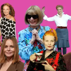 Iconos de la moda: Miuccia Prada, Diane von Fürstenberg, Anna Wintour, Carolina Herrera, Donatella Versace, Stella McCartney, Vivienne Westwood y Coco Chanel.