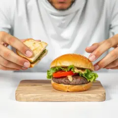 Jak jeść burgera? Sztuczki, które uratują Ci ubranie