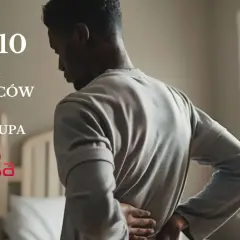 Mężczyzna z bólem pleców i kręgosłupa. TOP 10 leków na receptę, które pomogą złagodzić dolegliwości.