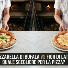 Porównanie pizzy z mozzarellą di bufala i fior di latte. Dowiedz się, co to fior di latte i jaka jest różnica między nimi.