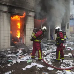 Strażacy walczą z ogniem. Zastanawiasz się, ile zarabia strażak? Ich praca jest niebezpieczna i wymaga poświęcenia.