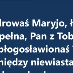 Zdrowaś Maryjo czy Mario - odkryj prawdę o modlitwie i jej znaczeniu