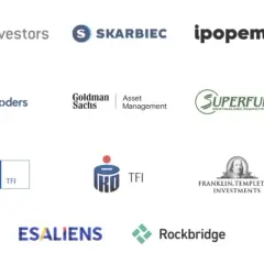 Logotypy firm inwestycyjnych: Quercus, Investors, Skarbiec,IPOPEMA, PZU, Allianz, Schroders, Goldman Sachs, Superfund, Generali, VIG, UNIQA, TFI, Franklin Templeton, AgioFunds, Esaliens, Rockbridge. Allianz obligacji dynamiczny.