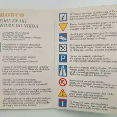 Kierowco, niektóre znaki na drodze do nieba. Co to znaczy pas? Znak STOP, drogowskazy, zakazy i nakazy.