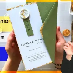 Złocenie zaproszeń DIY: 3 metody, by olśnić gości!