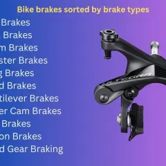 Learn how to brake on a bike with this guide to 11 types of bike brakes, including rim, disc, and coaster brakes.