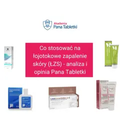 Kremy i preparaty na łojotokowe zapalenie skóry (ŁZS): Oliprox, Kerium DS, Zoxiderm, Mediket Versi, Sensibio DS+, Pharmaceris P.
