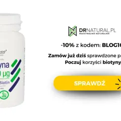Biotyna 2500 µg w tabletkach Aliness. Zamów już dziś i poczuj korzyści biotyny. -10% z kodem BLOG10.