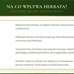 Czy herbata jest zdrowa? Tak, wpływa na ciśnienie, odporność, koncentrację i trawienie.