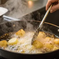 Pieniący się olej przy frytkach? Poznaj przyczyny i rozwiązania!
