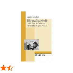 Buchcover: Ingrid Miethe, Biografiearbeit. Lehr- und Handbuch für Studium und Praxis. Bild zeigt zwei Frauen im Gespräch.