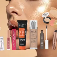 Här är några smink tips med foundation, läppglans, mascara och rouge.