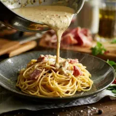 Jak zrobić Carbonarę? Sekret kremowego sosu bez śmietany!