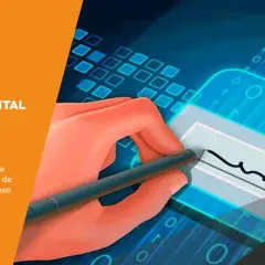 Mano firmando digitalmente para validar certificado FNMT. Guía paso a paso para obtener tu certificado digital de la FNMT.