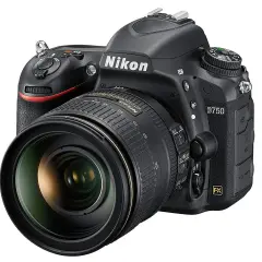 Profesjonalny aparat Nikon D750 z obiektywem. Idealny do każdego testu i sesji zdjęciowej.