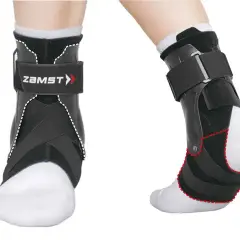 Stabilizator stawu skokowego ZAMST A2-DX zapewnia wsparcie i ochronę podczas aktywności.