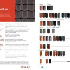 Kolekcja dachówek ceramicznych Braas, w tym modele jak Creaton Titania, oferuje trwałość, piękno i różnorodność kształtów oraz kolorów.