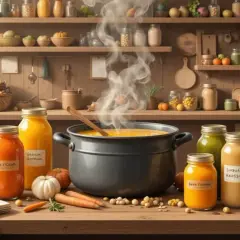 Stériliser sa soupe : le secret d'une conservation parfaite en verre