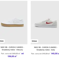 Najlepsze buty Nike w rozmiarze 39 - porównaj ceny i modele